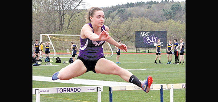 Norwich pounds the track for another home meet win over Oneonta